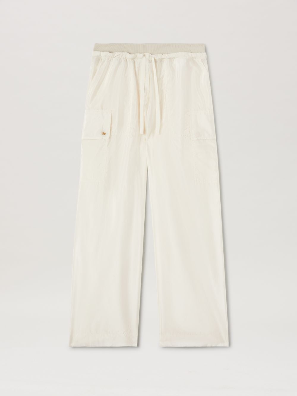 Palm Angels Parachute Pants In White