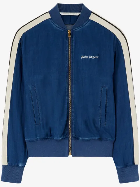 Palm Angels Chambre denim bomber jacket