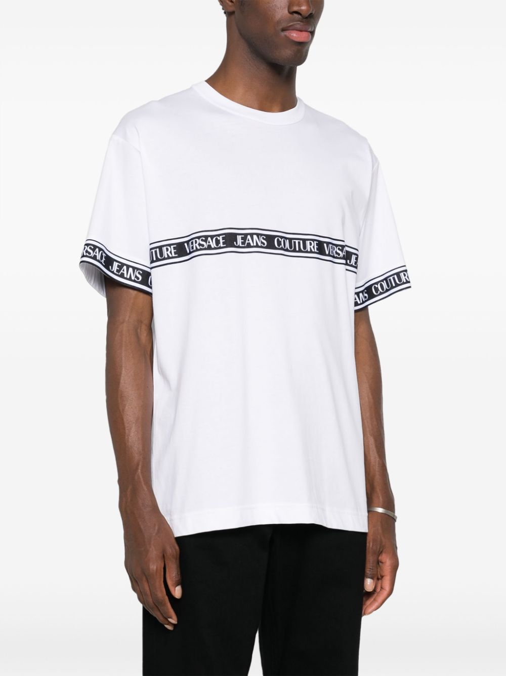 Versace Jeans Couture logo-print cotton T-shirt Men