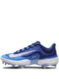 Nike Alpha Huarache Elite 4 Low ""Hyper Royal/White"" cleats - Blue