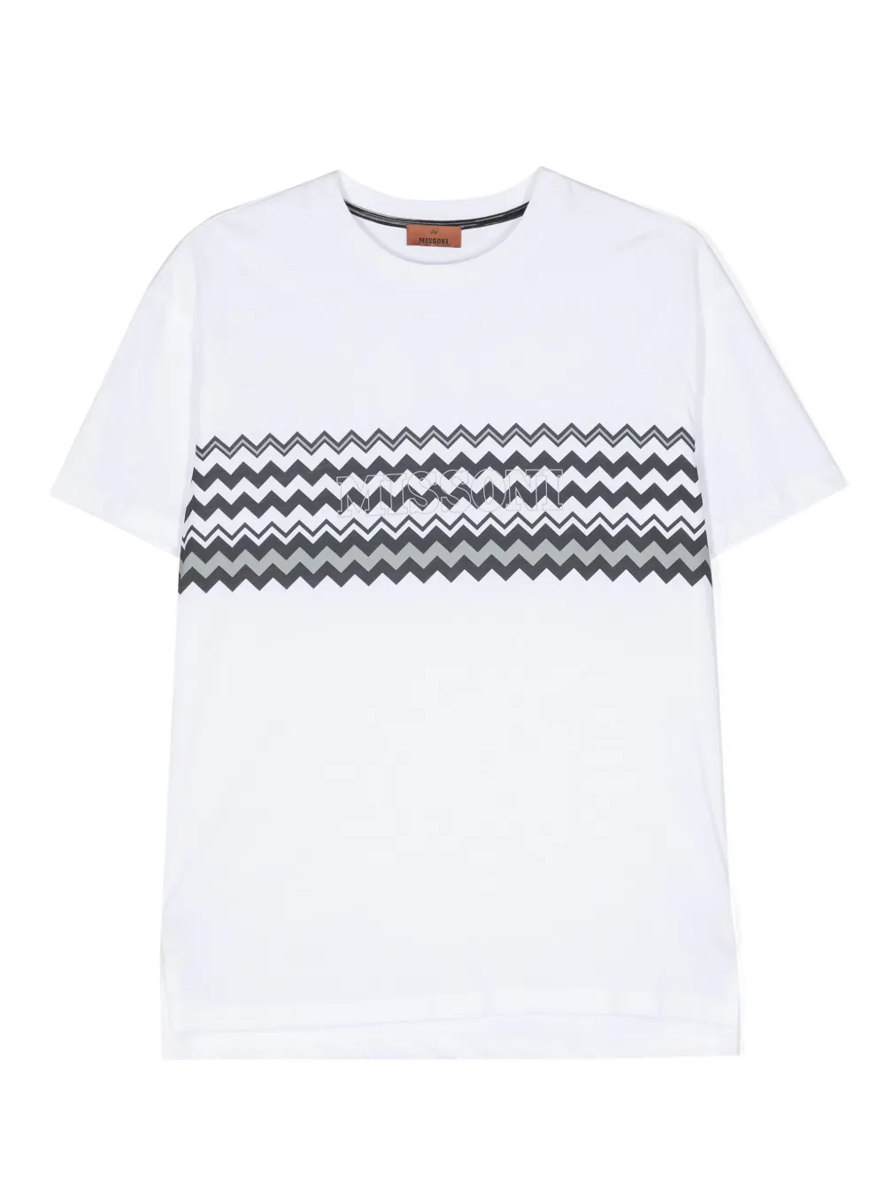 Missoni Kids logoprint cottonjersey Tshirt Farfetch