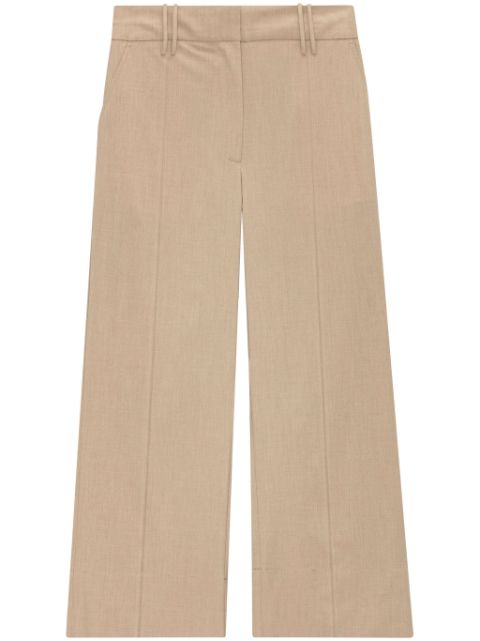 GANNI cropped wide-leg trouser