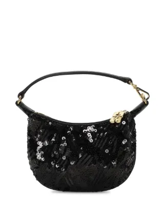 Ganni スパンコール　ミニバッグ GANNI Butterfly スパンコール ミニバッグ | ブラック | FARFETCH JP