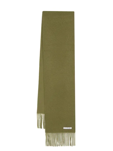 Acne Studios bufanda con aplique del logo