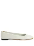 Giuseppe Zanotti Amur 2.0 leather ballerina shoes - White