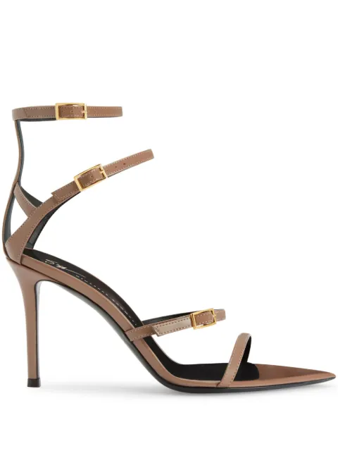 Giuseppe Zanotti Intriigo Abely 105mm leather sandals