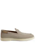 Giuseppe Zanotti Maui logo-plaque suede loafers - Neutrals