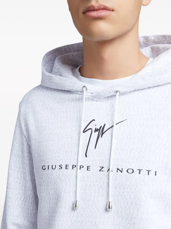 Giuseppe Zanotti ロゴ パーカー | ホワイト | FARFETCH JP