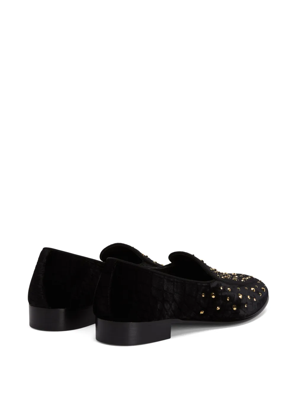 Giuseppe Zanotti Rudolph Loafer Mit Kristallen In Black