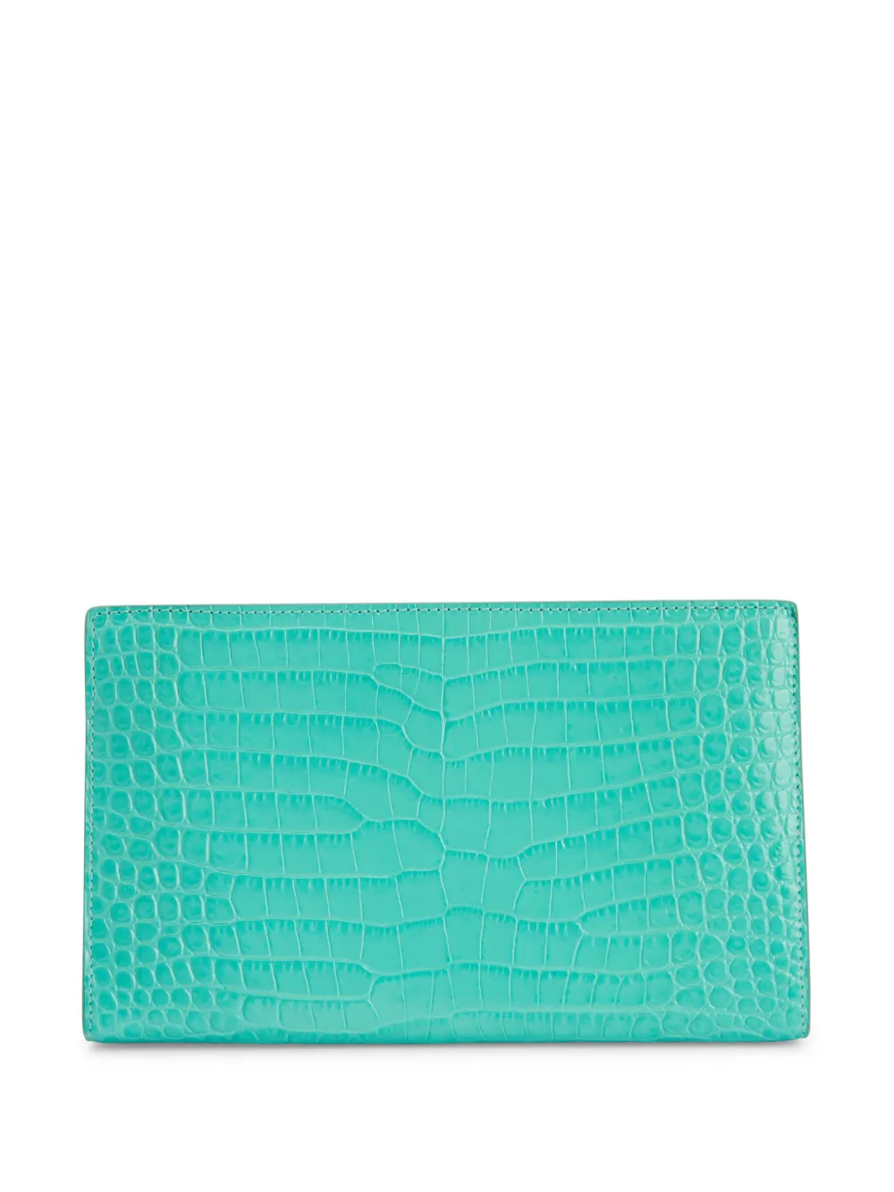 Giuseppe Zanotti Annhita leren clutch Blauw