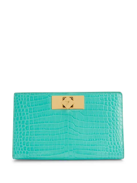 Giuseppe Zanotti Annhita leather clutch