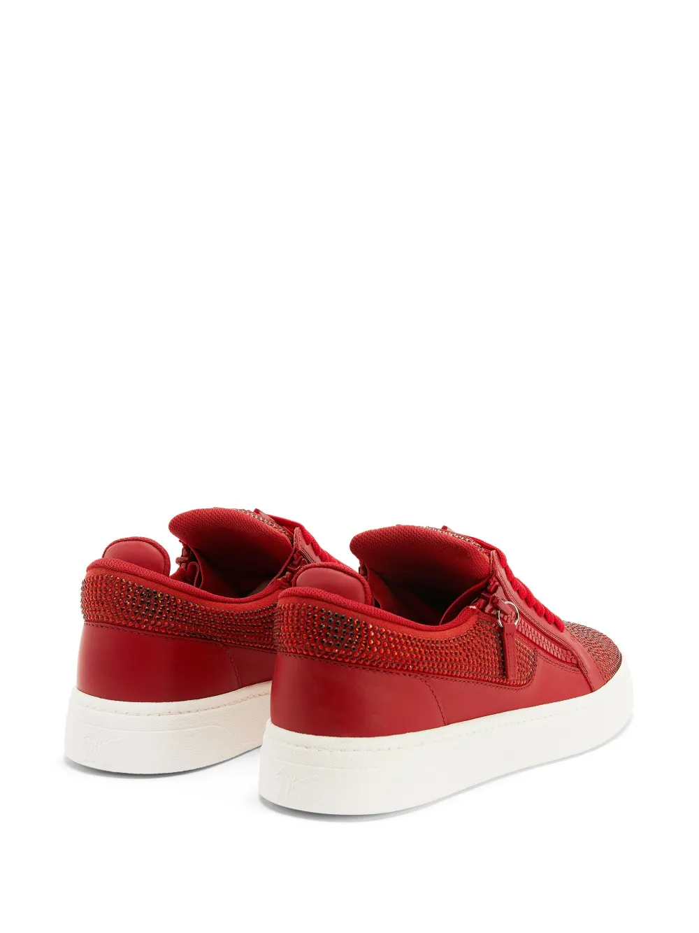 Giuseppe Zanotti GZ94 rhinestone-embellished sneakers Red
