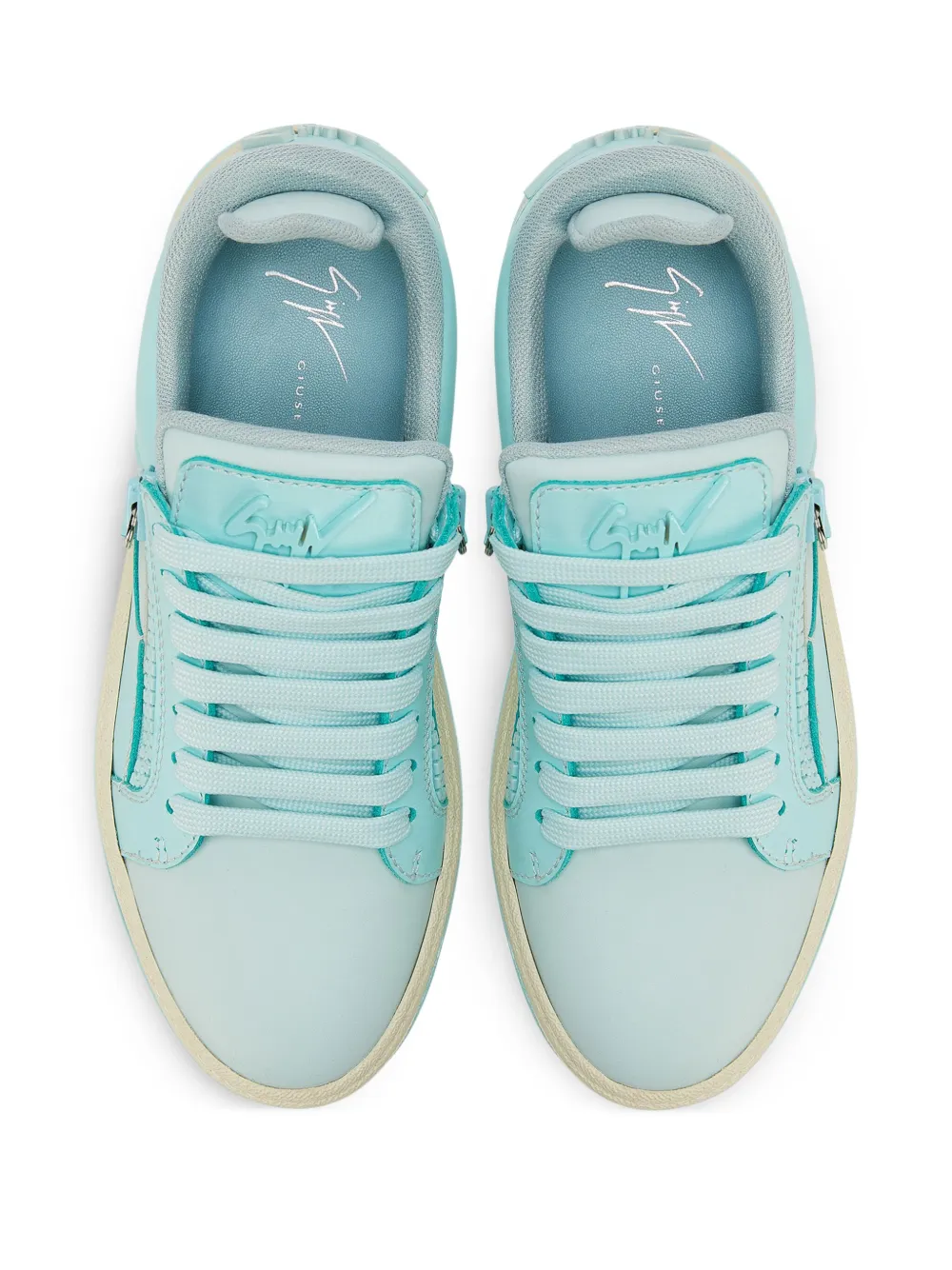 Giuseppe Zanotti GZ94 leather sneakers Blue
