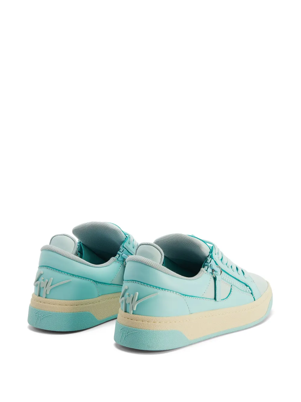 Giuseppe Zanotti GZ94 leather sneakers Blue