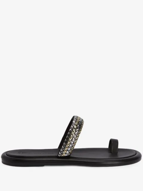 Giuseppe Zanotti Redouart stud-embellished leather sandals