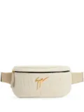 Giuseppe Zanotti Mirto canvas belt bag - Neutrals