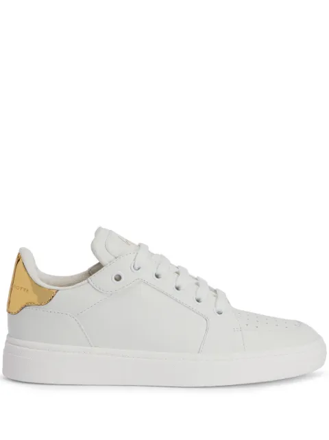 Giuseppe Zanotti Gz94 金属感拼接皮质运动鞋