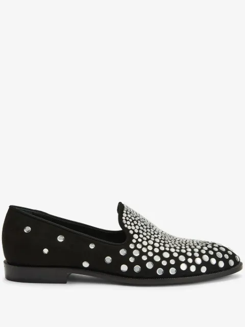 Giuseppe Zanotti Peghasus crystal-embellished loafers