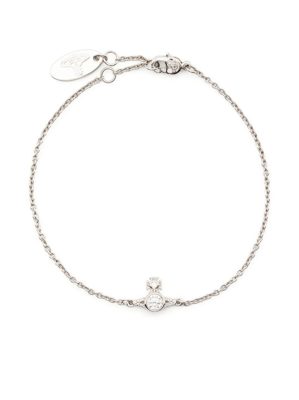 Vivienne Westwood pulsera de cadena con dije Orb | plateado | Image 1