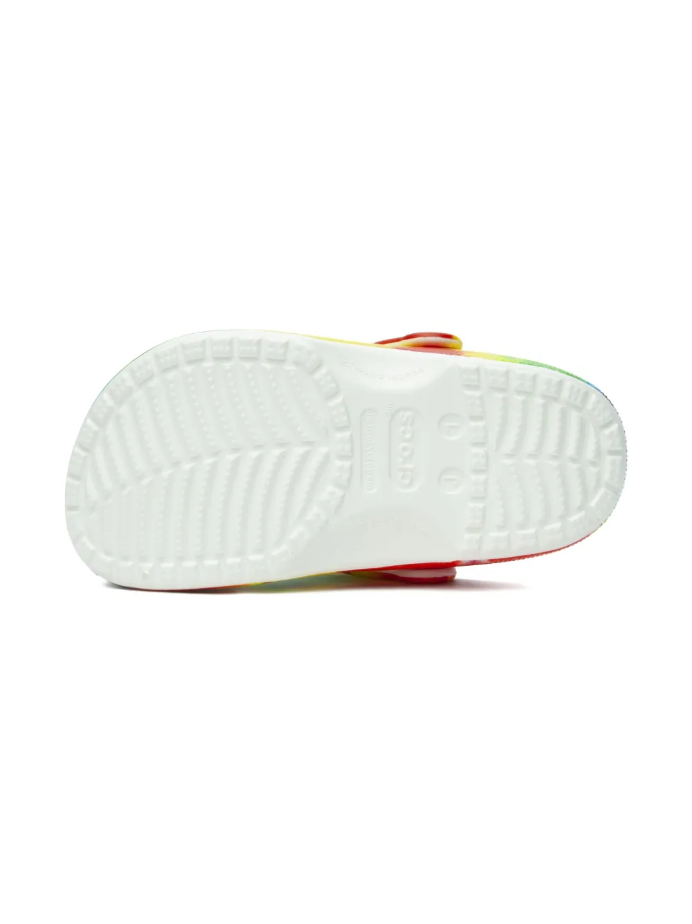 Crocs Tie-dye Graphic Clogs In Multi