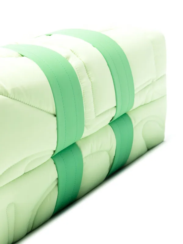 ★SUNNEI★ Parallepipedo Tote Bag Green MACCXBAG010GMT MACCX Sunnei Parallelepipedo Padded Tote Bag | Green | FARFETCH