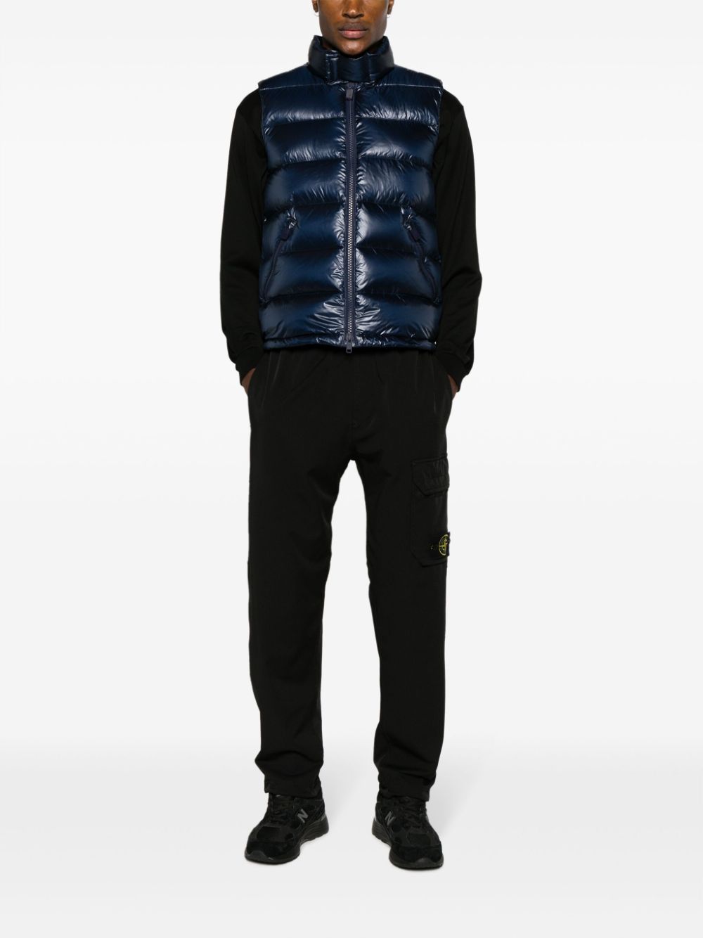 Stone Island Straight broek Zwart