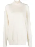 The Row silk-blend jumper - Neutrals