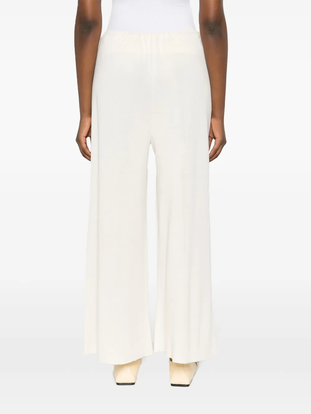 The Row Drawstring-waist Wide-leg Trousers In Neutral