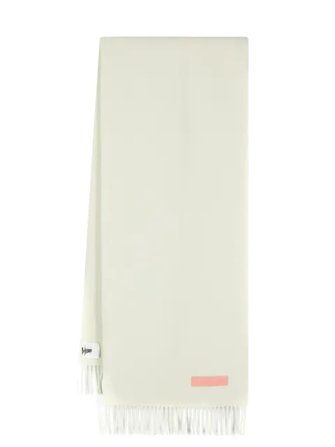 Acne Studios bufanda con aplique del logo