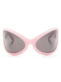 Acne Studios oversized round-frame sunglasses - Pink