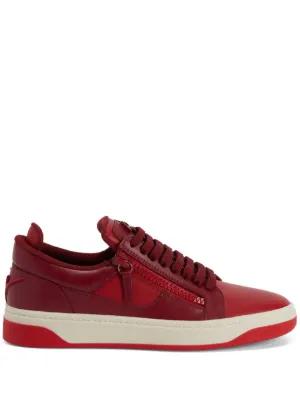 GIUSEPPE ZANOTT ダブルジップ スニーカー Giuseppe Zanotti Frankie ダブルジップ ローカットスニーカー