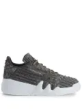 Giuseppe Zanotti Talon interwoven-design sneakers - Grey