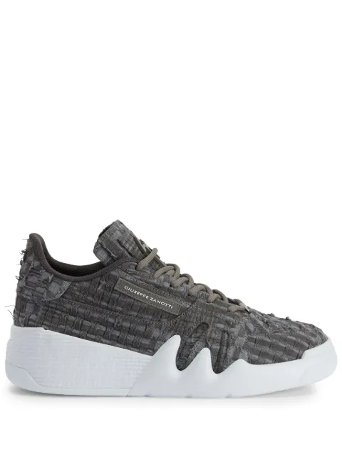 Giuseppe Zanotti Talon interwoven-design sneakers