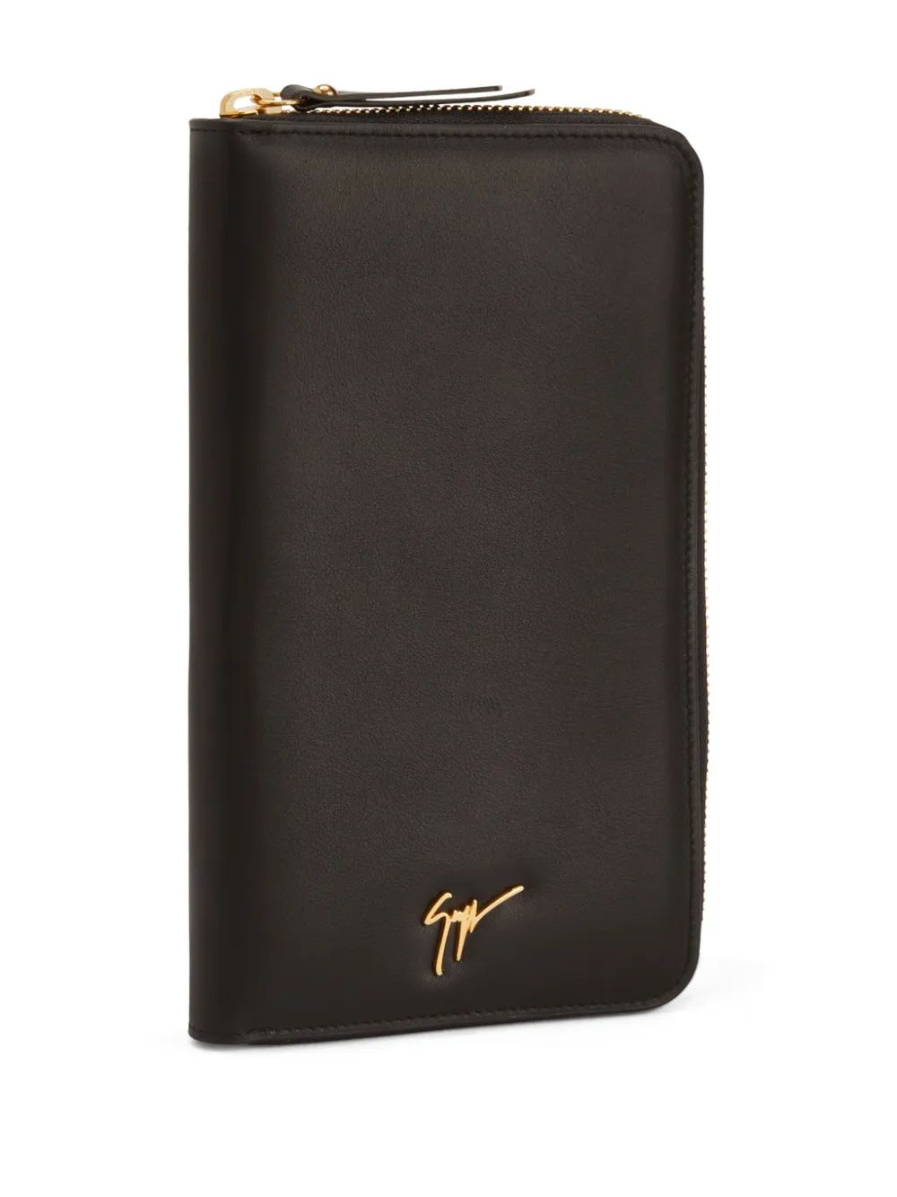 Shop Giuseppe Zanotti Samuel Continental Wallet In 黑色