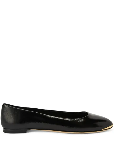 Giuseppe Zanotti Amur 2.0 leather ballerina shoes