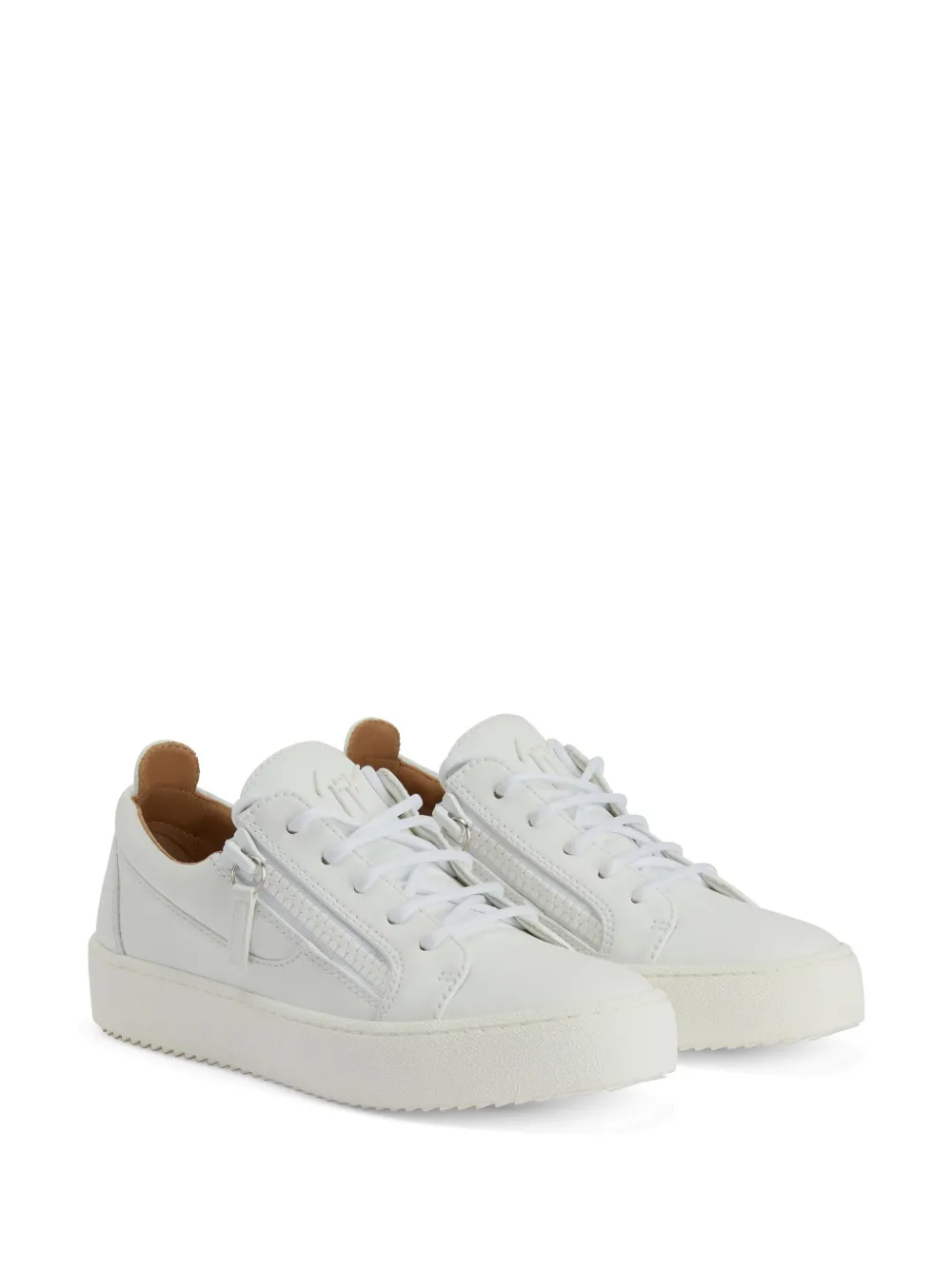 Giuseppe Zanotti Gail leren sneakers - Wit