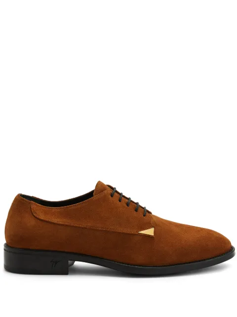 Giuseppe Zanotti Stwert suede derby shoes
