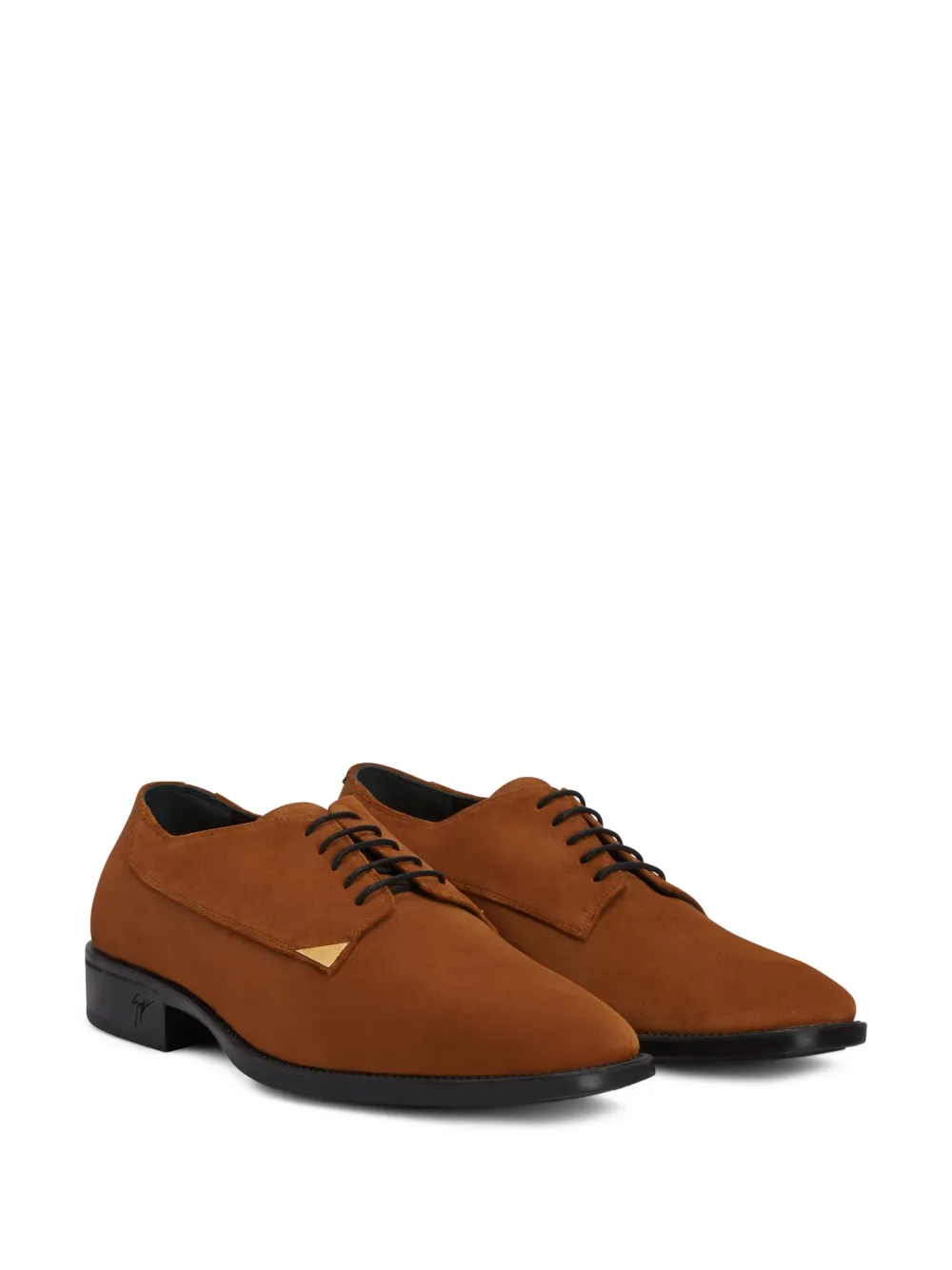 Giuseppe Zanotti Suède derby schoenen - Bruin