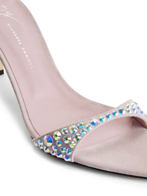 Giuseppe Zanotti Intriigo Queen 70mm crystal-embellished sandals E400002003 - 3