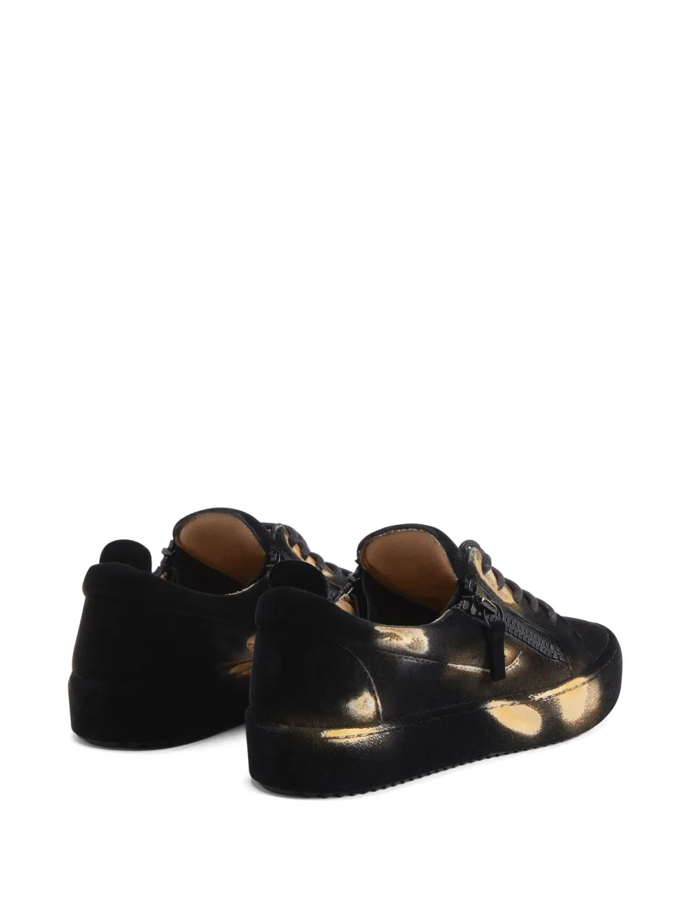Giuseppe Zanotti Gail suede sneakers Black