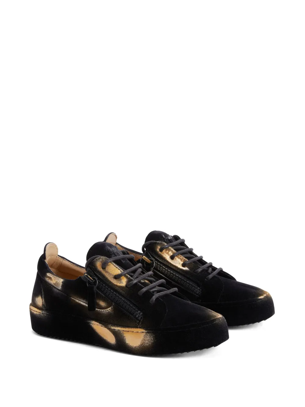 Giuseppe Zanotti Gail suede sneakers Black