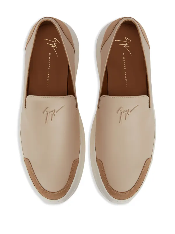 Giuseppe Zanotti Mocassins Conley Logo Lettre Farfetch