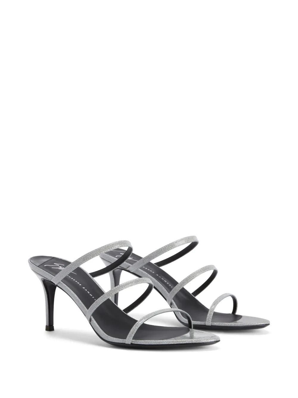 Giuseppe Zanotti Alimha sandalen met bandjes - Zilver
