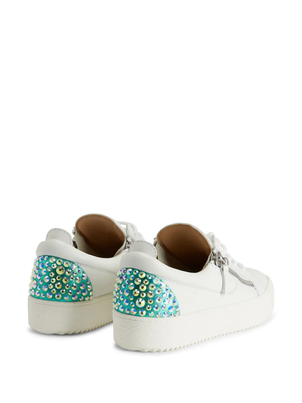 Giuseppe Zanotti Gail leather sneakers White
