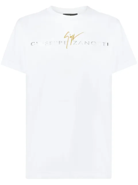 Giuseppe Zanotti logo-print cotton T-shirt