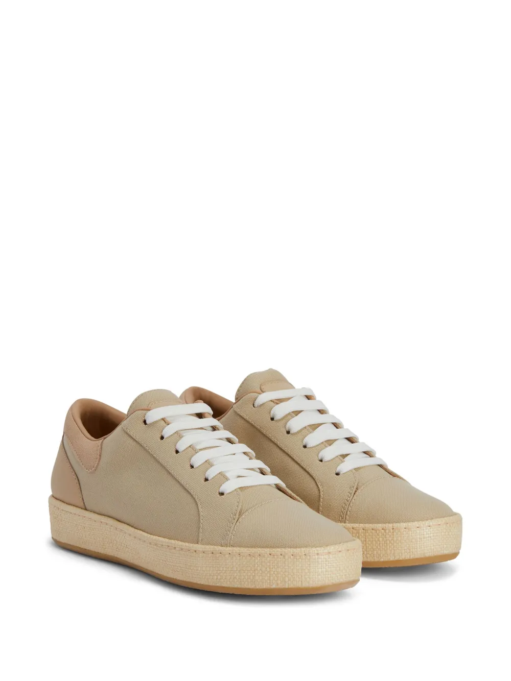 Shop Giuseppe Zanotti Gz-city Tonal Sneakers In Neutrals