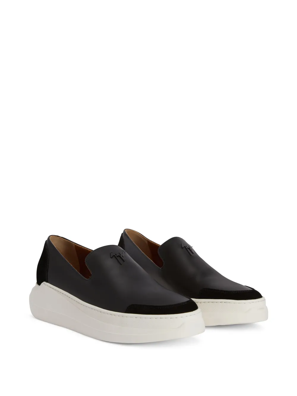 Giuseppe Zanotti Mocassini Conley con logo | Image 2
