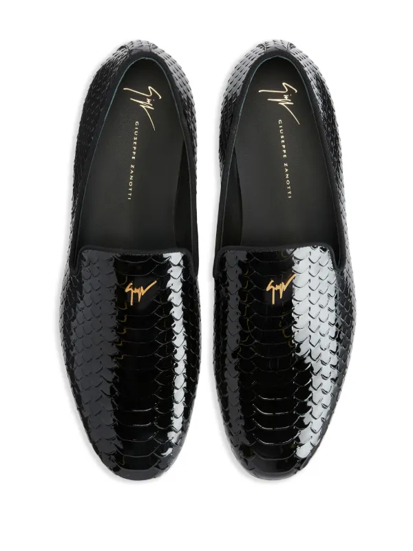 Zanotti sales noir brillant