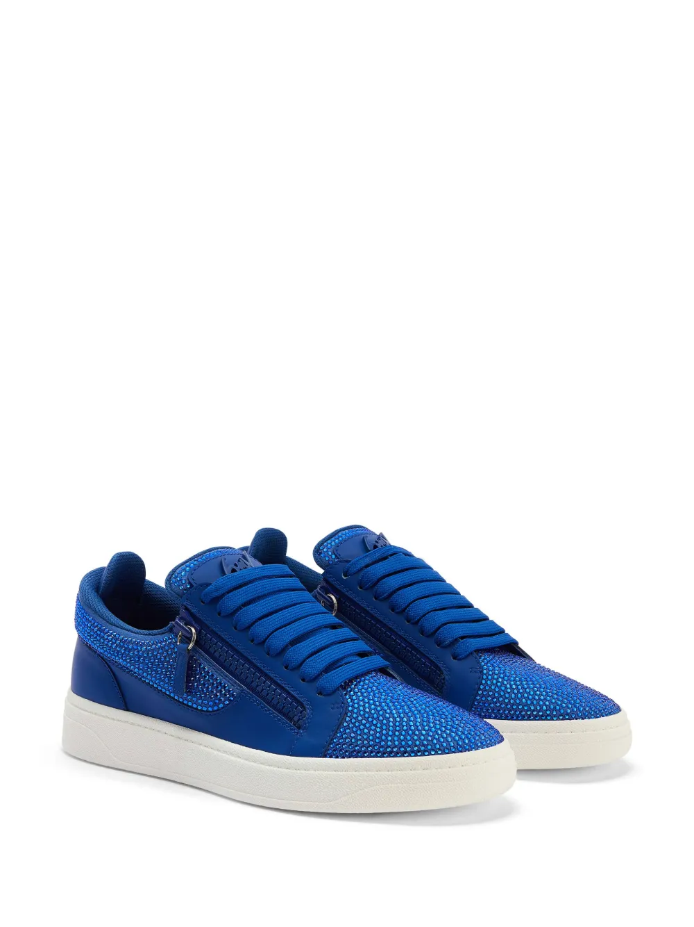 Giuseppe Zanotti GZ94 rhinestone-embellished sneakers Blue