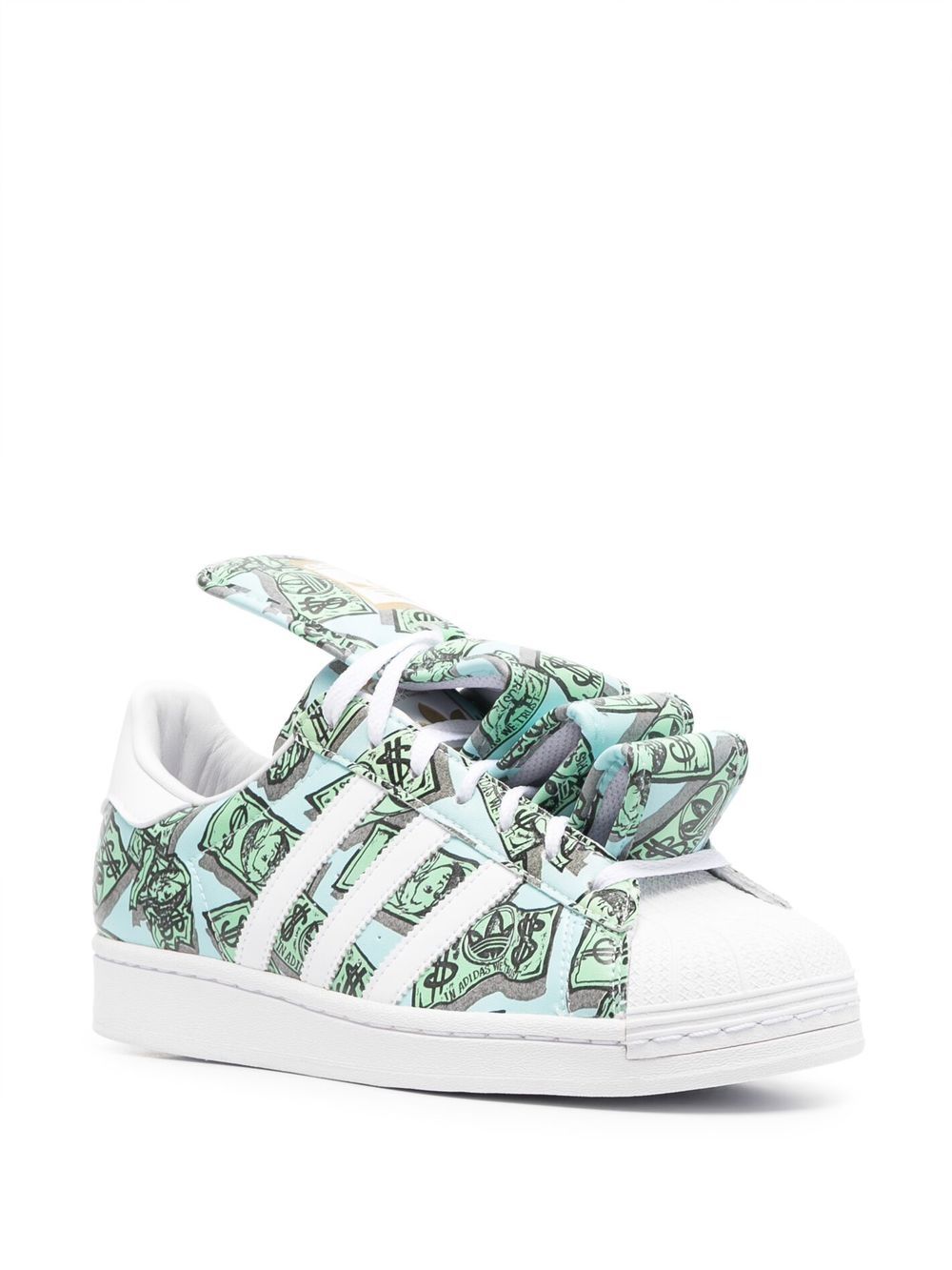 adidas HP6596 printed sneakers WHITE